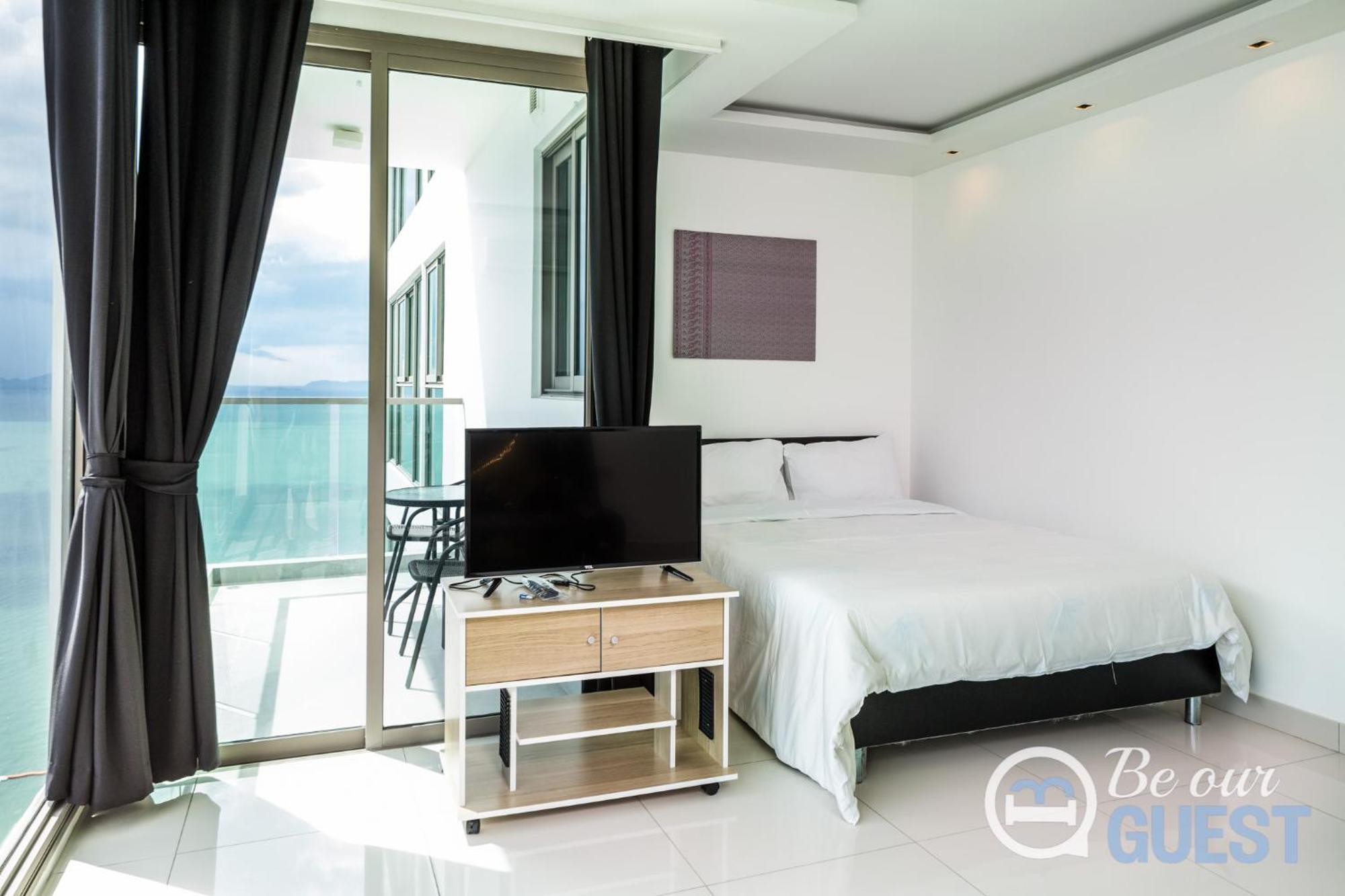 Stunning Sea View Condo On The Beach - Monthly Stay Pattaya Quarto foto
