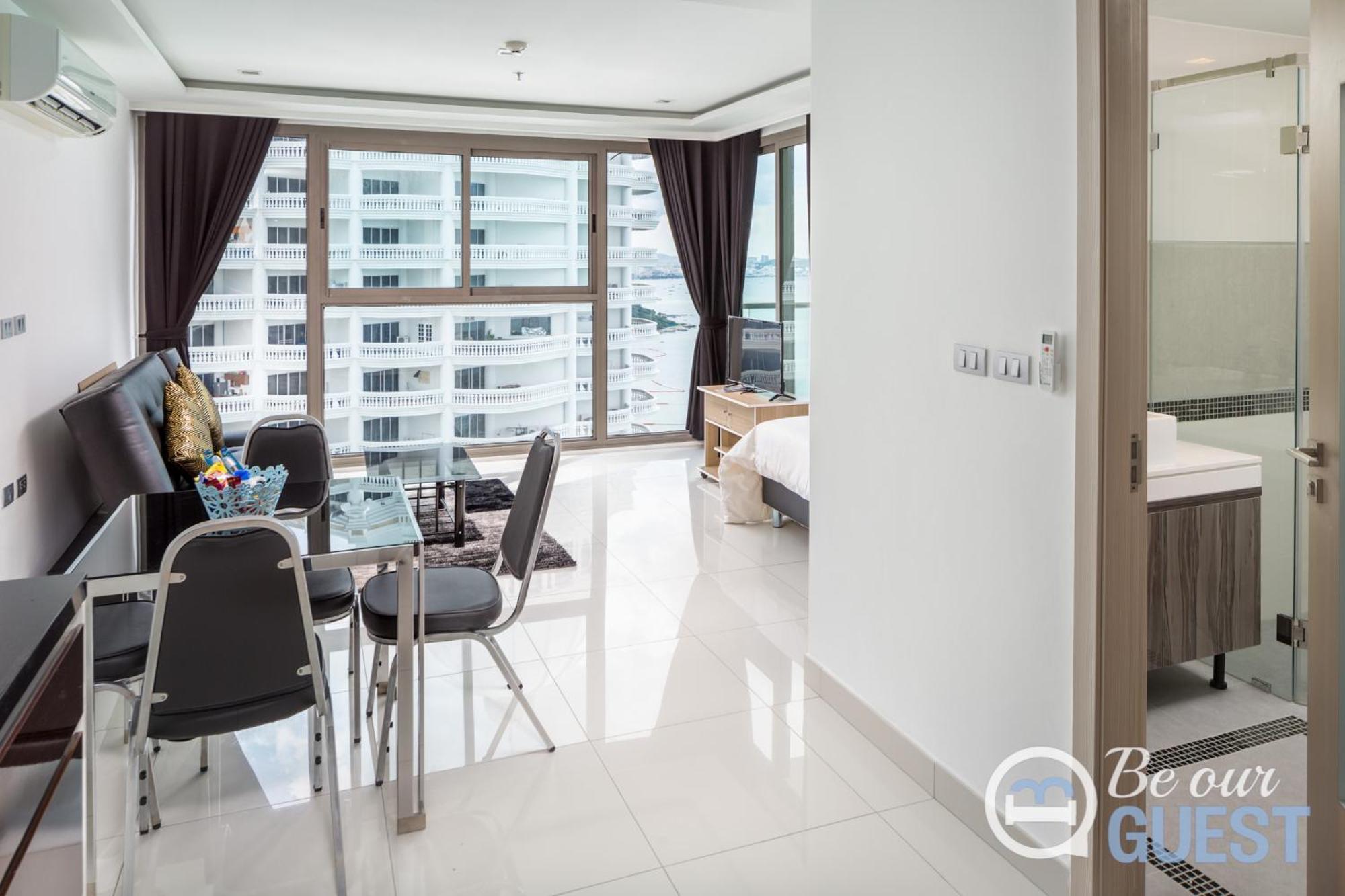 Stunning Sea View Condo On The Beach - Monthly Stay Pattaya Exterior foto